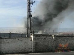 Пожар обуял исправительную колонию под Воронежем