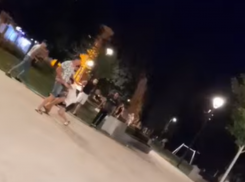 Массовая бойня попала на видео в центре Воронежа 