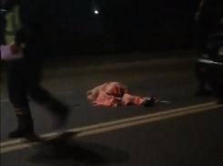 Последствия чудовищной аварии сняли на видео в Воронеже 