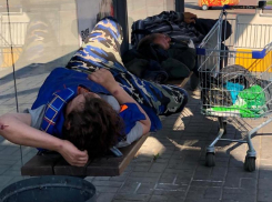 «Сон-час» на остановке возмутил жителей Воронежа