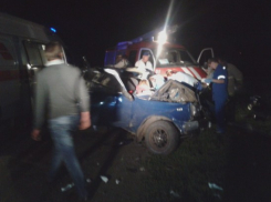 В Воронежской области столкнулись две легковушки: двое пострадавших