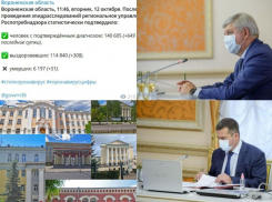 Коронавирус в Воронеже 12 октября: смертельный антирекорд, вузы на дистанте и обращение главы облздрава