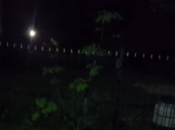 Полет вражеского беспилотника снял на видео шокированный воронежец