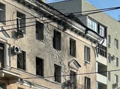 Сбитый БПЛА упал в центре Воронежа - ранены несколько человек