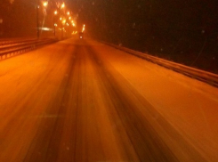 Воронежских автомобилистов предупредили о снегопаде на трассе М4 «Дон»
