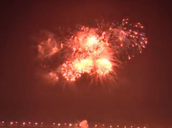 Опубликовано видео незамеченного салюта на День Освобождения Воронежа