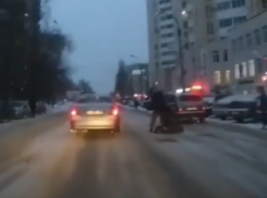 Жестокое избиение в момент задержания сняли в Воронеже
