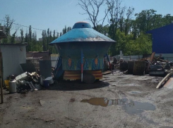 «Летающую тарелку» из парка «Танаис» выставили на продажу в Воронеже