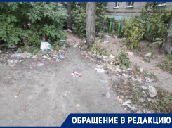 Дочь скандального воронежского коммунальщика развела грязь под окнами прокуратуры и суда 