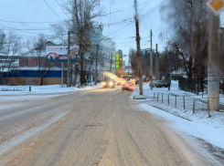 Каша на дорогах и пробки: Воронеж встречает первый серьезный снегопад 