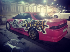 В Воронеже сфотографировали Toyota с потрясающей аэрографией из NFS