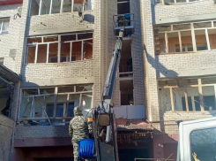 Районные прокуроры посетили места взрывов БПЛА в Воронеже