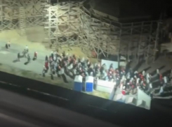 Массовый пасхальный крестный ход попал на видео в Воронеже