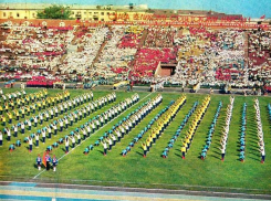 Грандиозный спортивный праздник советских детей 61 год назад проходил в Воронеже