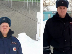 На пожаре в Нововоронеже два полицейских вывели женщину из горящей квартиры