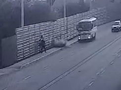 Жесткое смертельное ДТП с мотоциклистом сняли в Воронежской области 