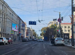 Подставу от платных парковок заметили в центре Воронежа