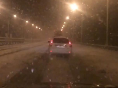 Жуткую метель на трассе М-4 «Дон» воронежцам показали на видео