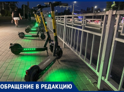 «Где мы ходить будем?»: на засилье электросамокатов в центре города пожаловался воронежец 