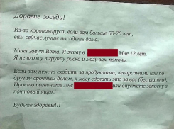  Трогательную заботу 12-летней девочки о стариках на фоне коронавируса показали в Воронеже 