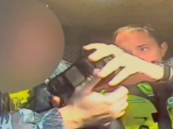 Хитрая затея пьяного водителя попала на видео в Воронежской области