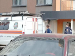 Пожилой мужчина упал с крыши 9-этажки в Воронеже и проломил козырёк дома 
