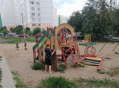 Суровую детскую площадку наглядно показали воронежцы