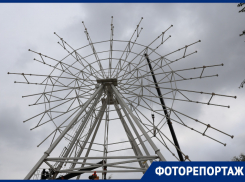 Экономика подвела: как разбирают колесо обозрения у «Арены» в Воронеже