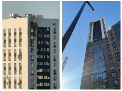 Беспилотники ВСУ повредили жилые многоэтажки в Воронеже 