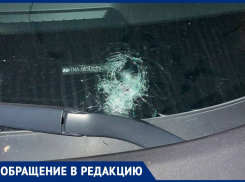 Анонимус терроризирует воронежцев, скидывая камни на их машины