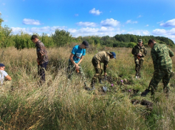 Останки бойцов РККА и вермахта нашли у исчезнувшего хутора в Воронежской области