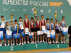 Воронежские спортсмены триумфально выступили на первенстве России по прыжкам на батуте