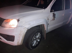 Появилось фото с места ДТП, где насмерть сбили мужчину в Воронежской области