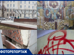 Варварство граффитчиков и поеденная временем облицовка: чем печалит взор воронежцев переход у ЮВЖД