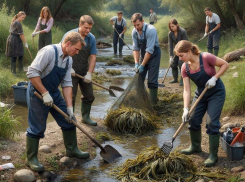 Проект расчистки русла реки Тихая Сосна готовят на федеральные деньги в Воронежской области 