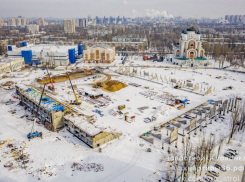 Строительство нового стадиона «Факел» показали на фотографиях в Воронеже