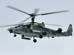 Современный ударный вертолет Ка-52 «Аллигатор» принимает участие в «Авиадартсе» под Воронежем (ВИДЕО)