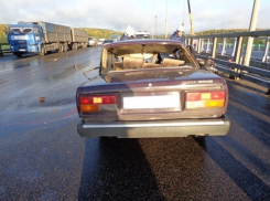 Под Воронежем «ЖИГУЛИ» после столкновения с ДАФом превратилась в хлам (ФОТО)