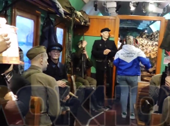 Как выглядит изнутри «Поезд Победы», показали на видео в Воронеже