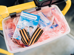 Пассажирам маршруток бесплатно раздадут Георгиевские ленты в Воронеже 