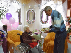 Мэр Воронежа Сергей Петрин поздравил со 100-летием ветерана Великой Отечественной войны и труда