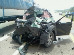 В Воронежской области столкнулись два Мицубиси: есть погибший