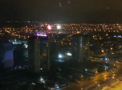 Наступление Нового года сняли в Воронеже с 25 этажа