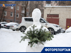 Зимняя эстетика воронежских дворов без прикрас 