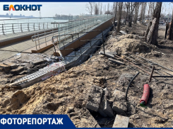 Дефекты и грязь: пережила ли недоделанная Петровская набережная воронежскую зиму