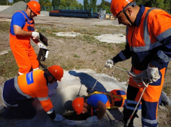 «Росводоканал Воронеж» обследовал коллектор на улице Песчаная