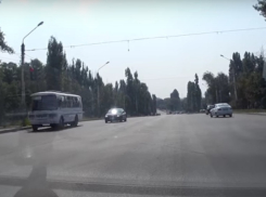 На видео попало очередное наглое нарушение ПАЗика в Воронеже 