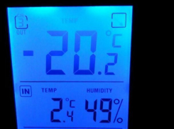 Зима дерзко напомнила о себе воронежцам двадцатиградусным морозом