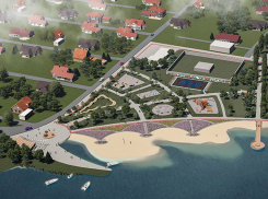 Опубликован эскиз обновления набережной в микрорайоне Отрожка в Воронеже