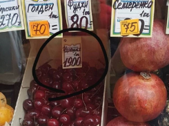 За сумасшедшие деньги продают черешню в Воронеже